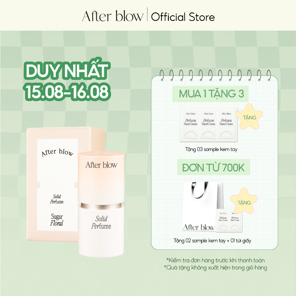 Nước Hoa Sáp After Blow Solid Perfume 6.5g