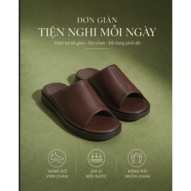 Dép polo nam