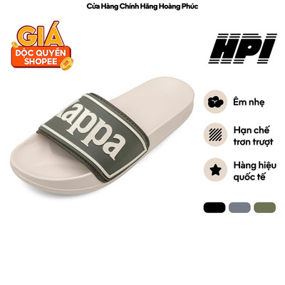 Dép Quai Ngang Nam Nữ KAPPA Quai TPR Vải Đế EVA Nhẹ Êm Chống Trượt Nhiều Màu 322P8RW
