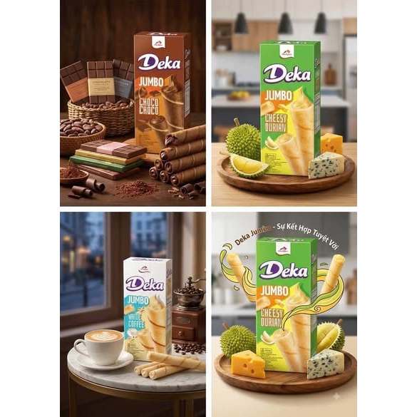 Bánh quế Deka Jumbo siêu ngon