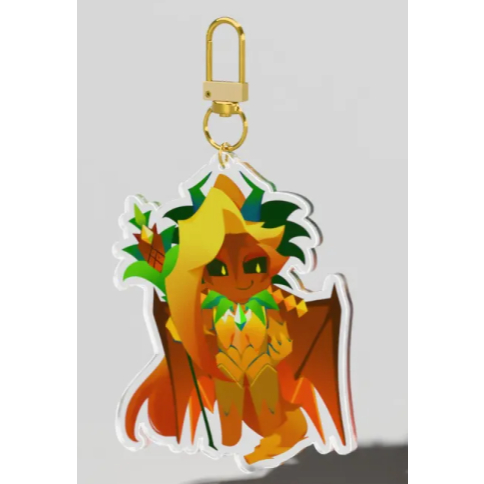 ANANAS DRAGON COOKIE KEYCHAIN