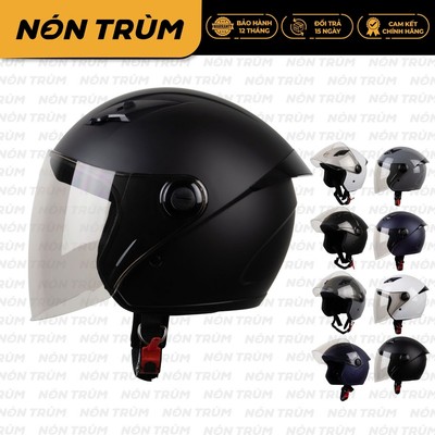 Mũ Bảo Hiểm 3/4 Royal M134 có 1 kính ,nam nữ đi xe máy,  bảo hành chính hãng