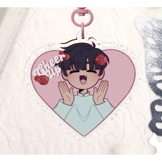 Ivan (ALNST) Glitter Acrylic Keychains suongdecorshop