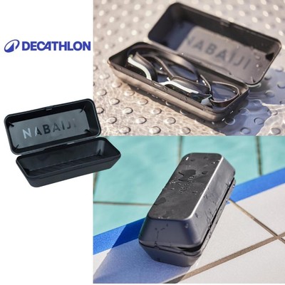 Hộp đựng kính bơi đen Decathlon NABAIJI mã 8667233