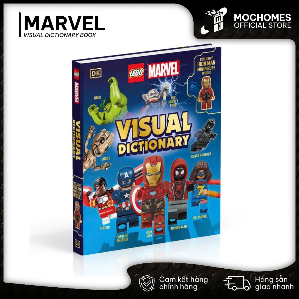 Box LEGO Visual Dictionary Marvel