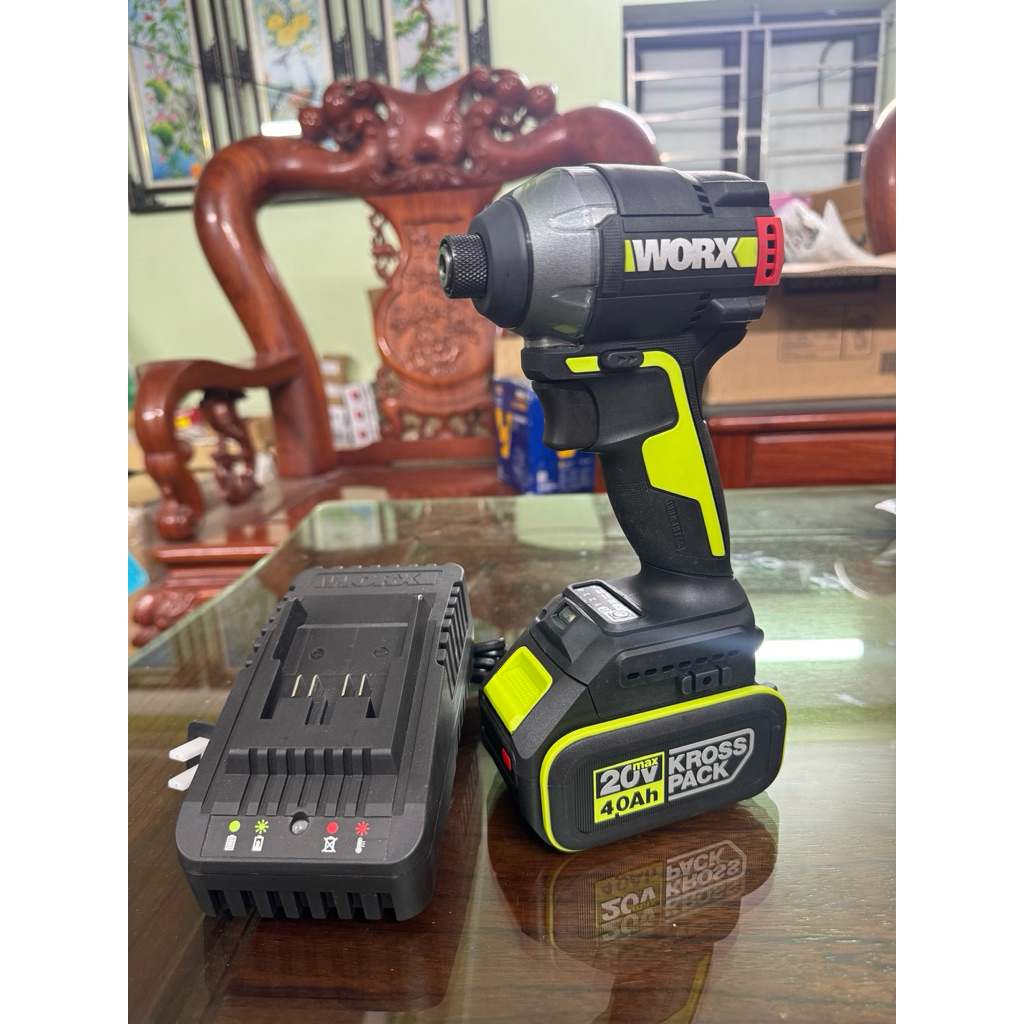 Máy vặn vít dùng pin 20V WORX WU291D chính hãng