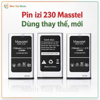 Pin Masstel IZI 230 – Pin Mới Dùng Thay Thế