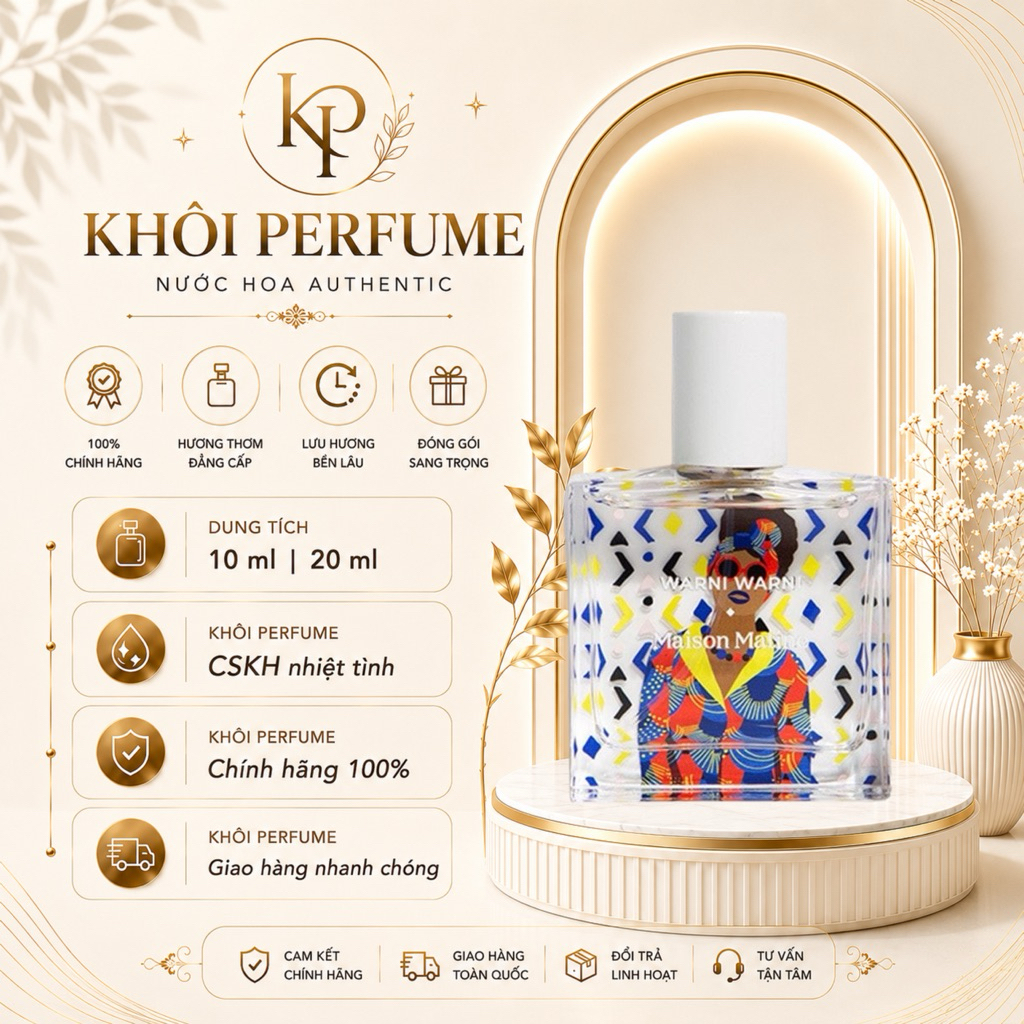 (Auth) Nước Hoa Unisex Maison Matine Warni Warni 10/20ml | Khôi Perfume