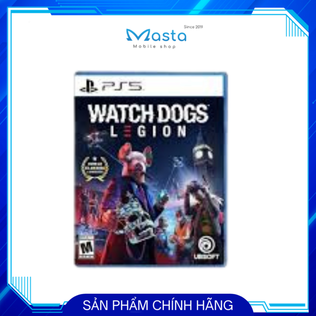 Đĩa Game Watch Dogs Legion - PS5 New | Like New