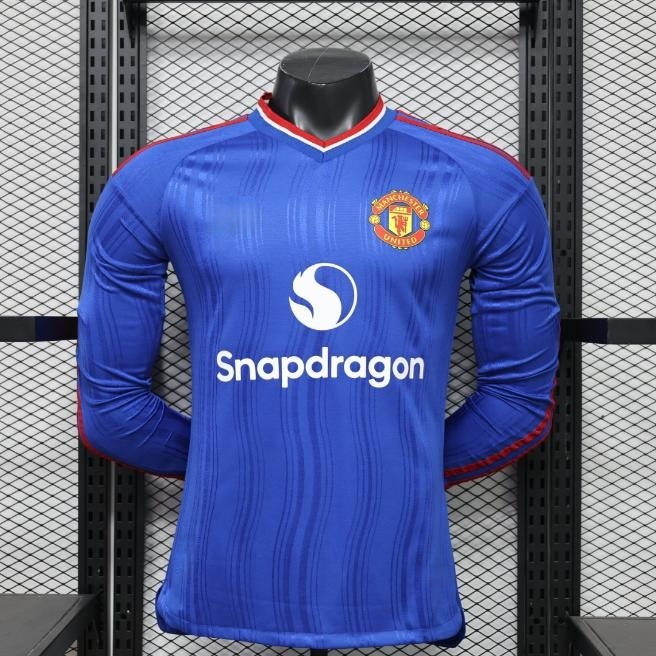 Áo Bóng Đá Bản Player - Mu - Năm 2026/2027 - Sân Khách Tay Dài