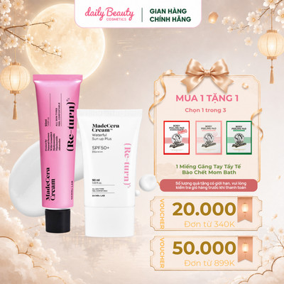 Combo Cho Làn Da Treatment Kem Chống Nắng & Kem Dưỡng Ẩm Phục Hồi SKINRx LAB Hỗ Trợ Làm Dịu Da và Phục Hồi Da 50ml