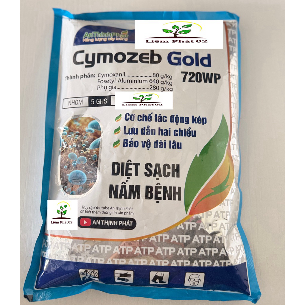 1Kg “phân bón phun qua lá” CYMOZEB GOLD 720WP của An thịnh phát, bảo vệ cây trồng toàn diện