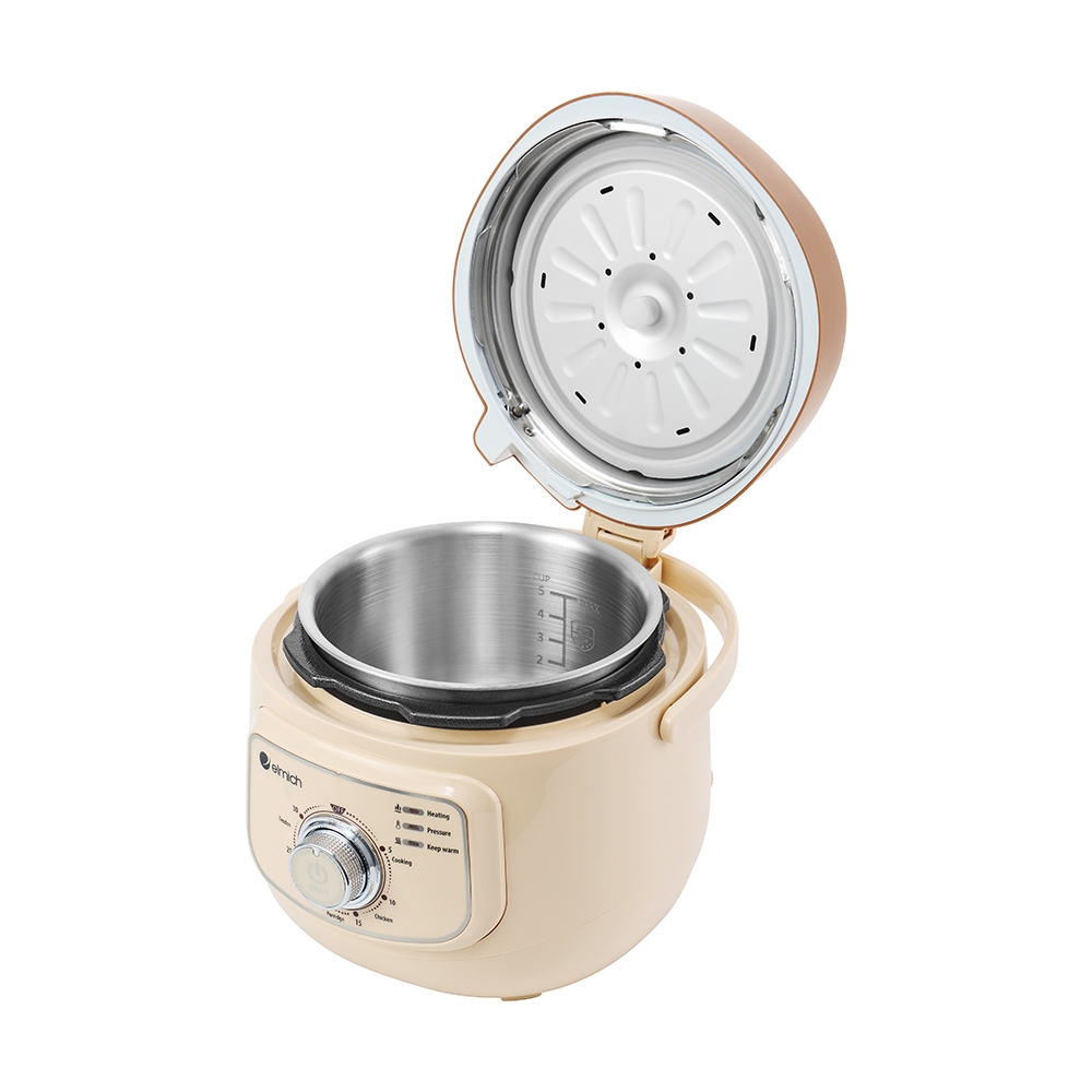 Nồi áp suất đa năng cao cấp inox 304 Elmich PCE-1805 dung tích 2,5L ( Phiên bản lòng inox )