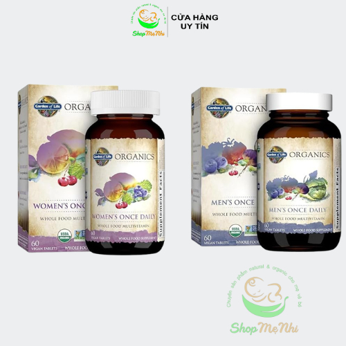Viên Garden of life MyKind once daily 60 viên nén.