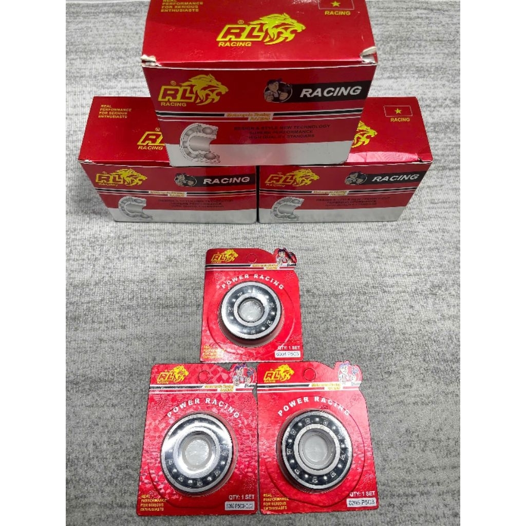 Bạc đạn dên RED LEO 6304/6205/6304+0,02 "NEW"