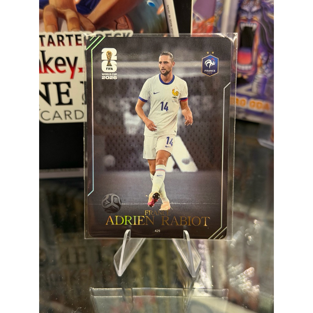 Thẻ Cầu Thủ Rabiot Panini Kayou World Cup 2026 Áo Tuyển Pháp MOMENT CARD