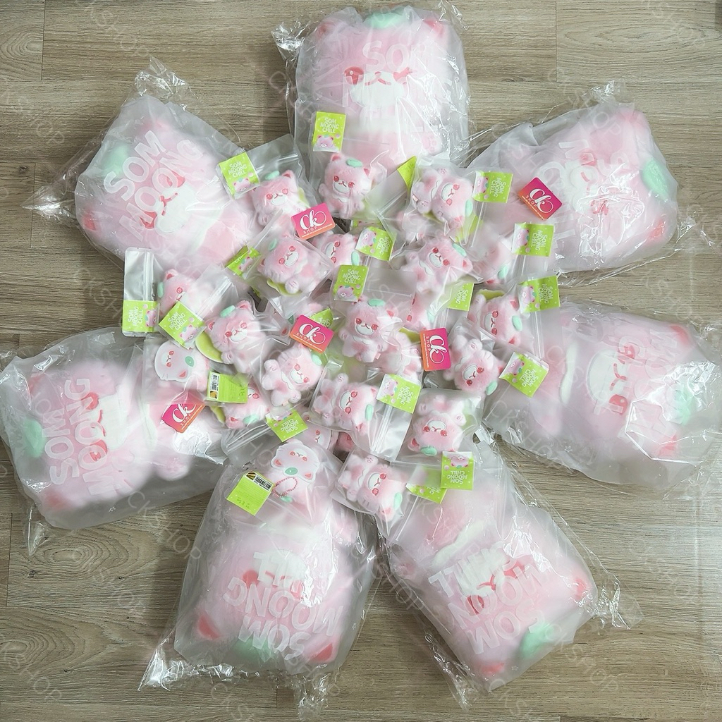 Móc khoá doll keyring NCT 127 - Som moong chill, The momentum có sẵn