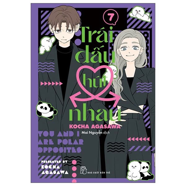Sách - Trái Dấu Hút Nhau - Tập 7 (Tặng Kèm Card) - Kocha Agasawa