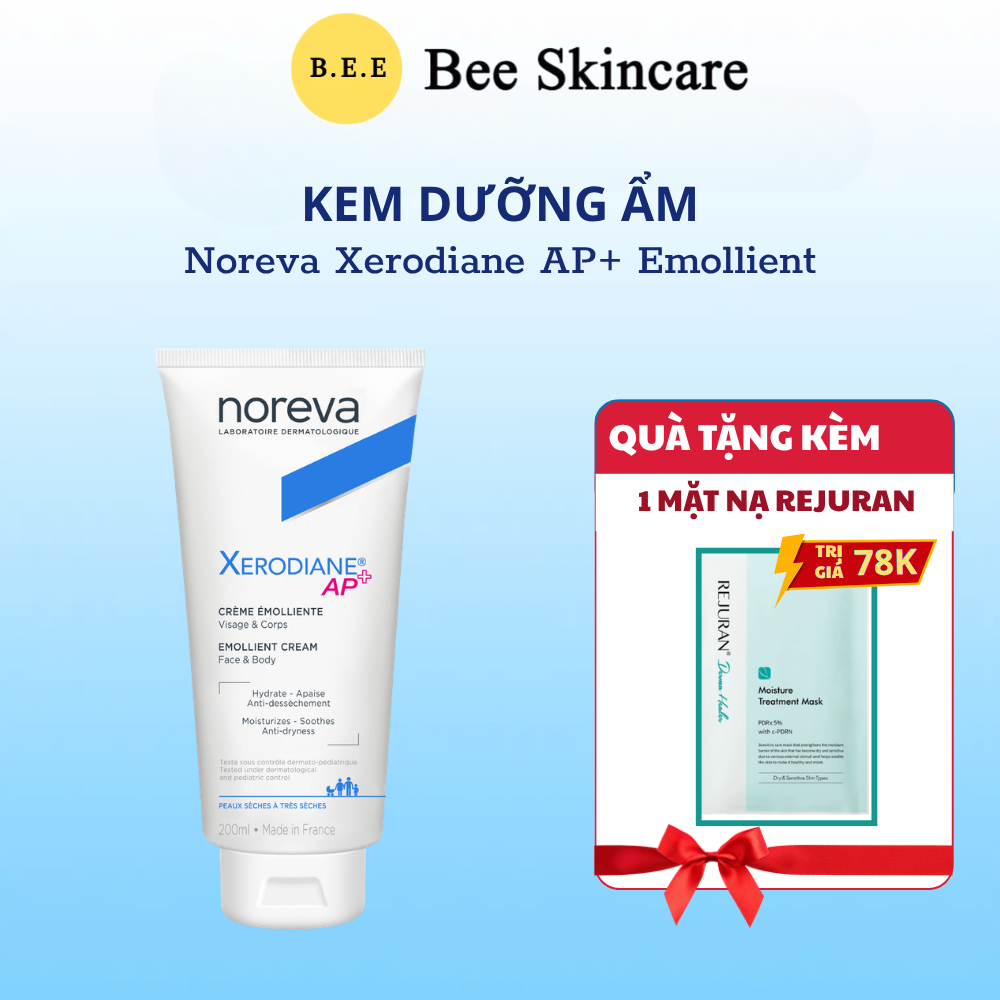 [HÀNG CÔNG TY] Kem Dưỡng Noreva Xerodiane AP+ Soothing Cream Làm Dịu, Dưỡng Ẩm Sâu Bee SkinCare