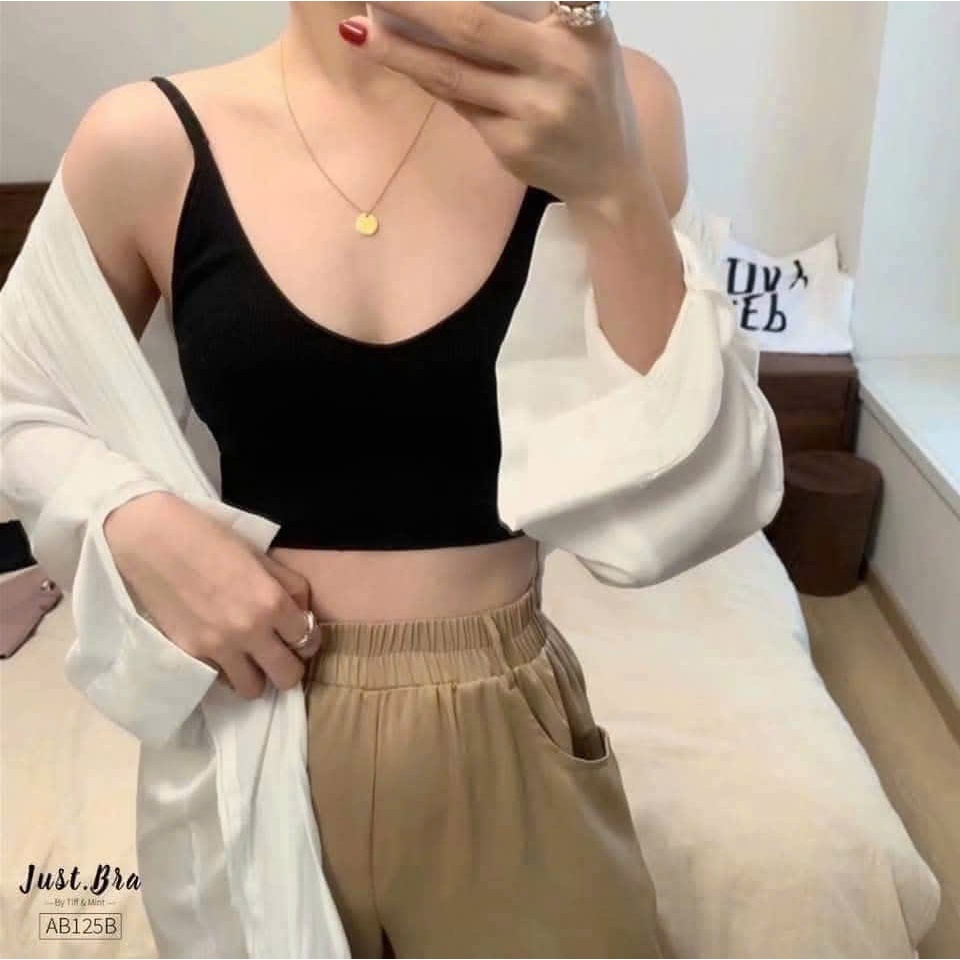 Áo bra tăm chữ u có đệm size 40 _60kg