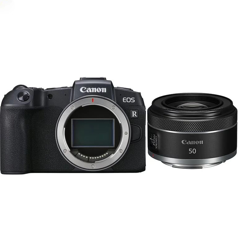 Máy ảnh Canon EOS RP + RF 50mm F1.8 STM - Chính Hãng