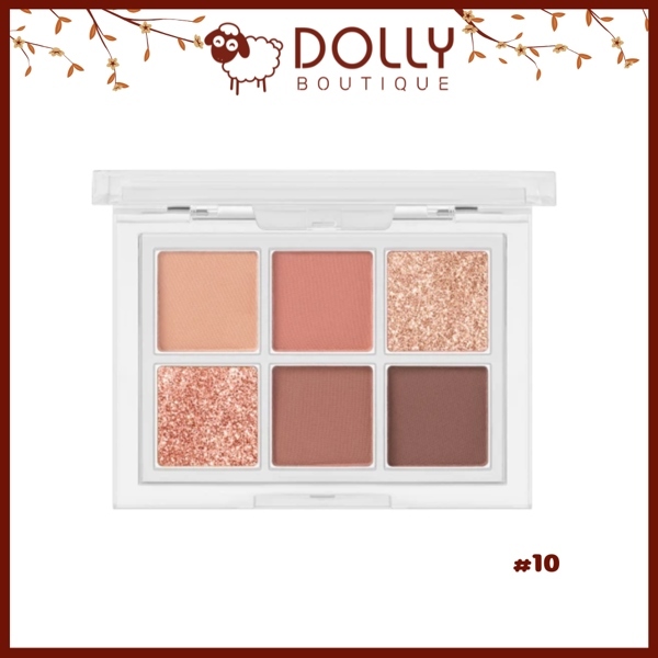 Bảng Phấn Mắt 6 Ô Odbo Signature Eyeshadow Palette