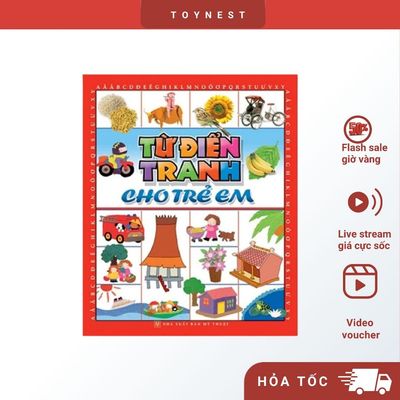 Sách: Từ Điển Tranh Cho Trẻ Em - Vừa Học Vừa Chơi