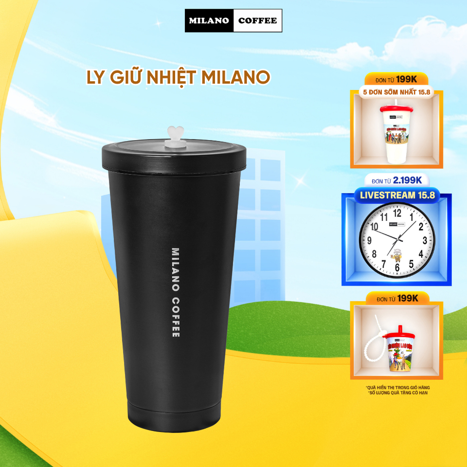 Ly giữ nhiệt cao cấp MILANO COFFEE dung tích 750ml