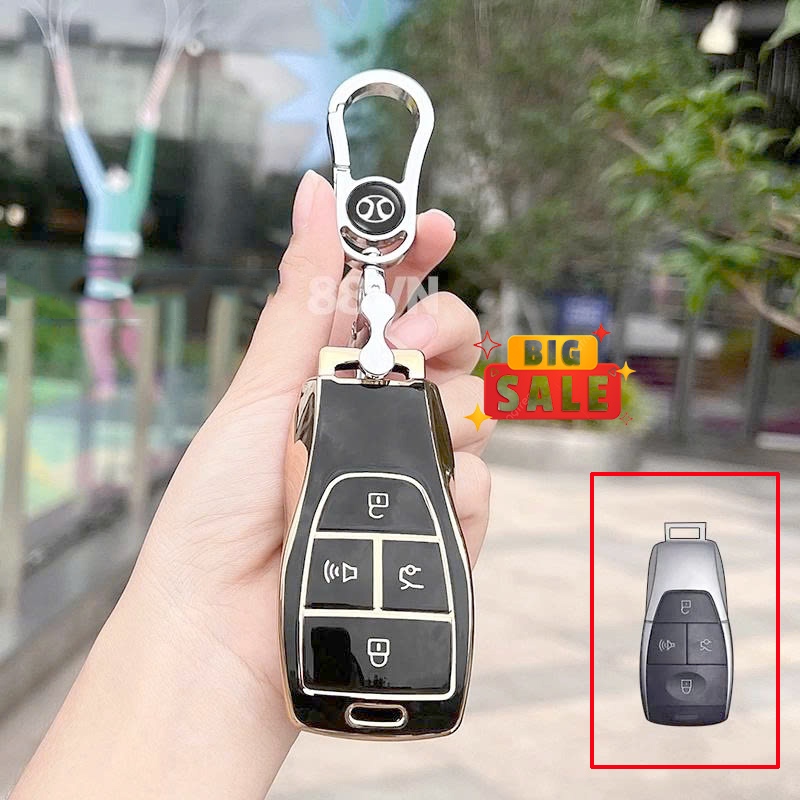 Ốp Bảo Vệ Chìa Khóa BAIC Beijing X7, U5 Plus - Bao Da Chìa Khóa BAIC Beijing X7, U5 Plus