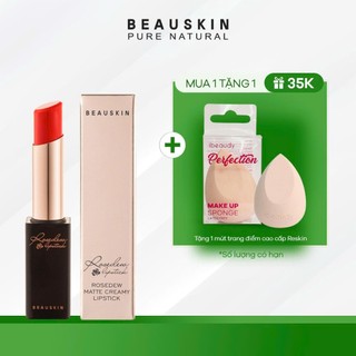 Son lì không trôi beauskin rosedew matte creamy lipstick 3.5g - bmml0101210