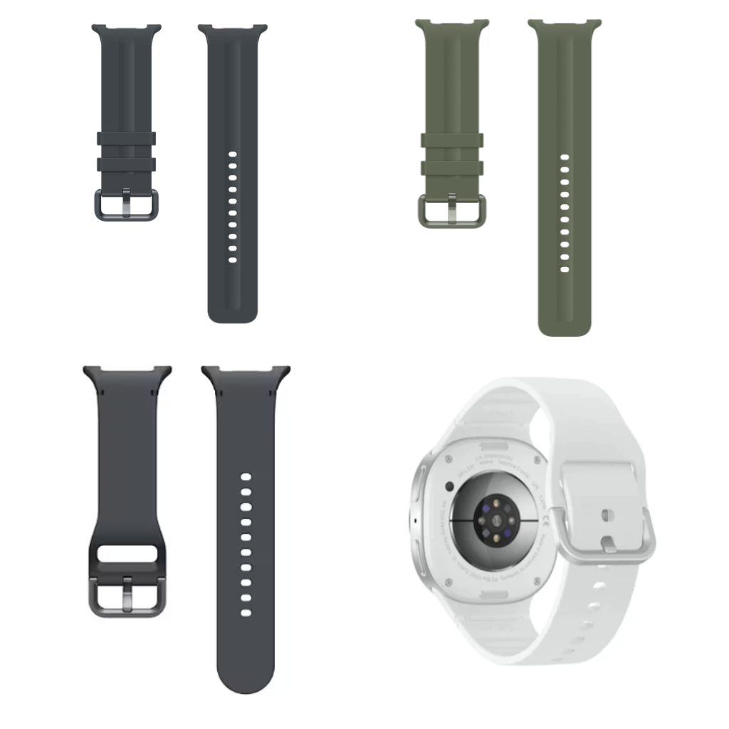 Dây đồng hồ Galaxy Watch 8/ Watch 9 / Watch 8 Classic / dây đeo thể thao, dây theo máy, dây silicone