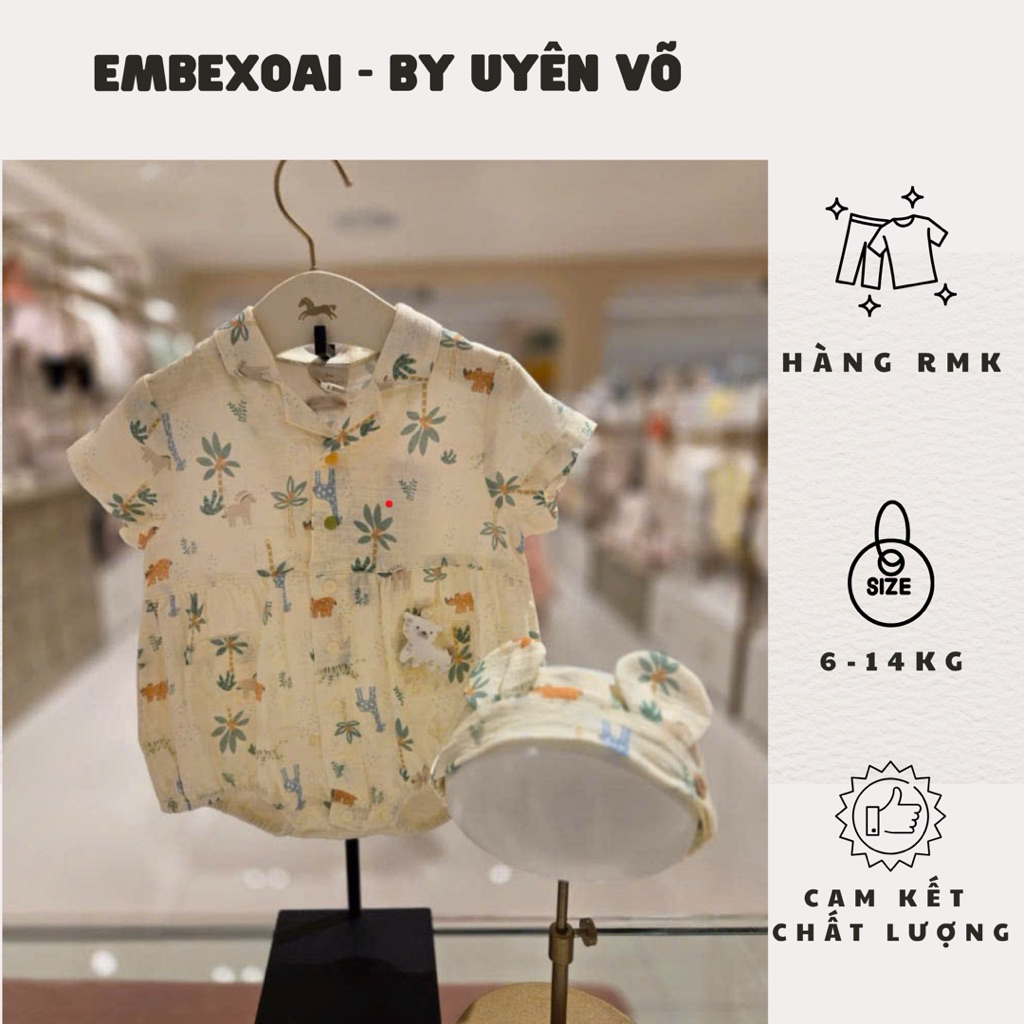 SET SUIIT ETTOI RMK HOA LÁ HẸ MIX TURBAN