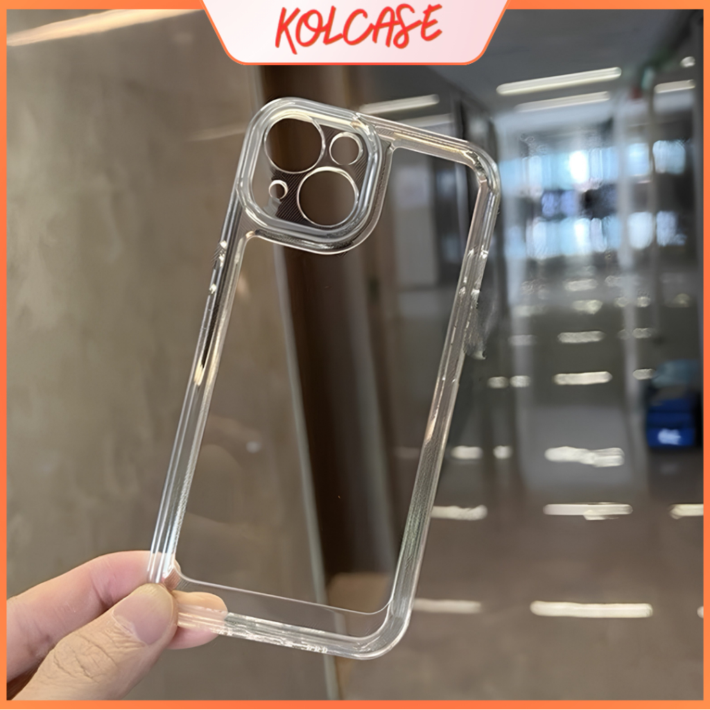 Ốp Lưng Chống Ố Bảo Vệ Camera Space KOLEAD P83, Nút Bấm Kim Loại Sang Trọng Iphone 11 12 13 14 15 16