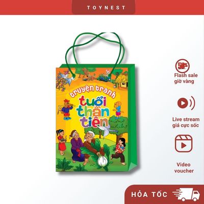 Sách: Truyện Tranh Tuổi Thần Tiên (Túi 8 Cuốn) - Truyện Tranh Cho Bé