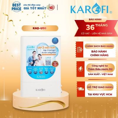 KAQ-U98 - Máy lọc nước Karofi KAQ-U98, 10 Lõi, Công Nghệ AIOTEC, MỚI 2025 - Hàng chính hãng