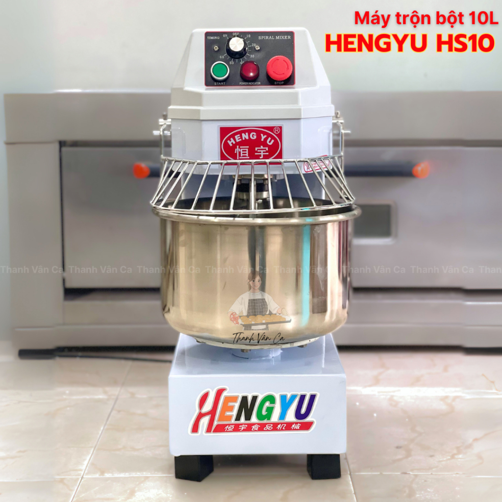 Máy trộn bột HENGYU HS10 dung tích 10L, có hẹn giờ