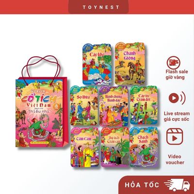 Sách: Truyện Cổ Tích Việt Nam Dành Cho Thiếu Nhi (Túi 8 Cuốn) B120