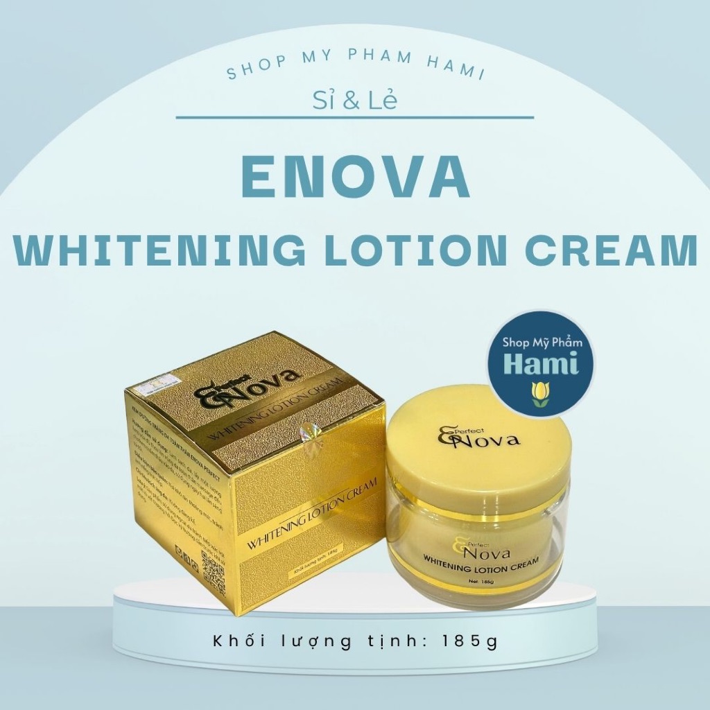 ENOVA Whitening Lotion Cream 185g Kem Dưỡng Trắng Da Toàn Thân ENOVA Perfect