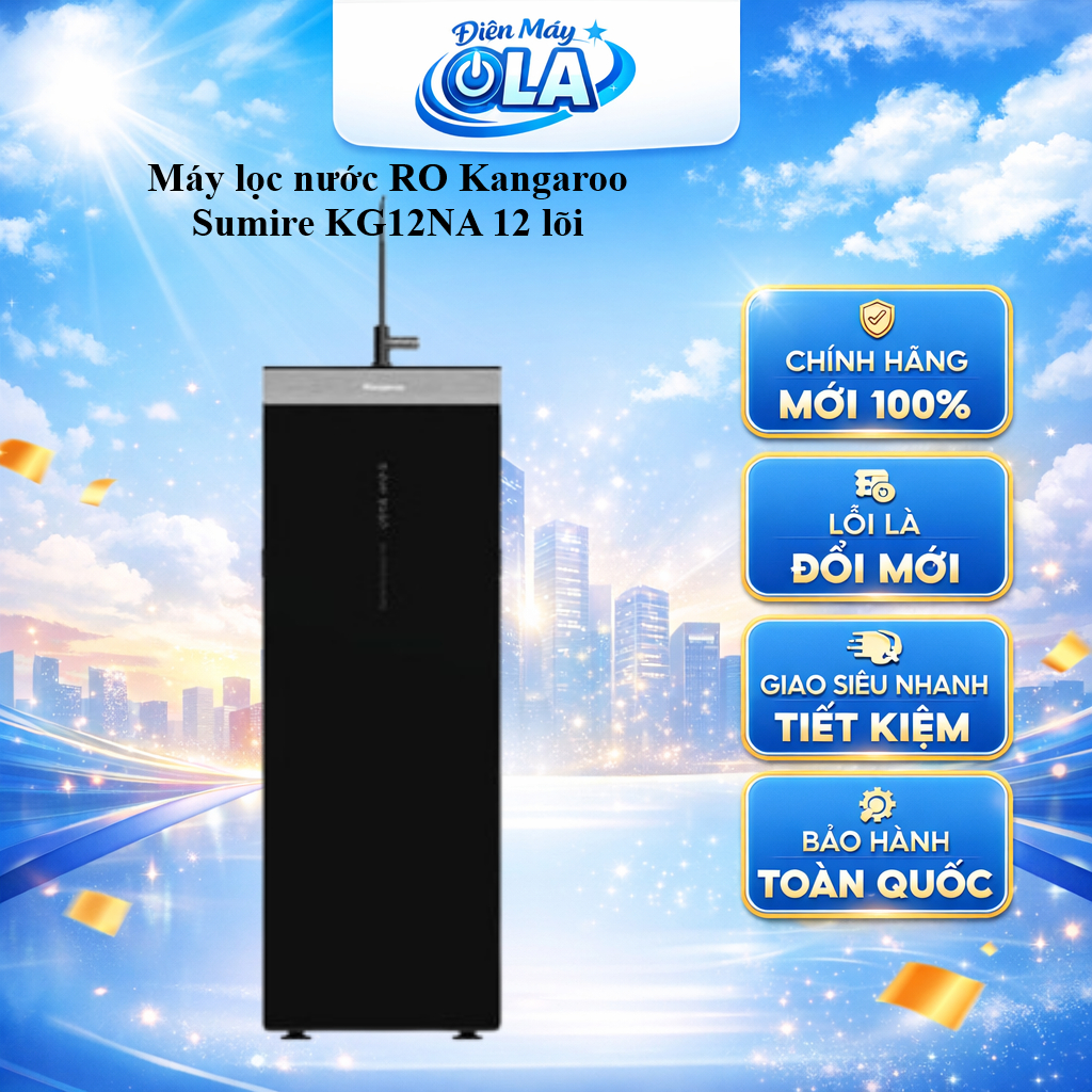 (HCM) - KG12NA - Máy lọc nước RO Kangaroo Sumire KG12NA
