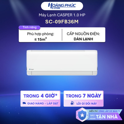 SC-09FB36M - Máy Lạnh CASPER Tiêu Chuẩn SC-09FB36M 1HP - Không Inverter {Toàn Quốc}
