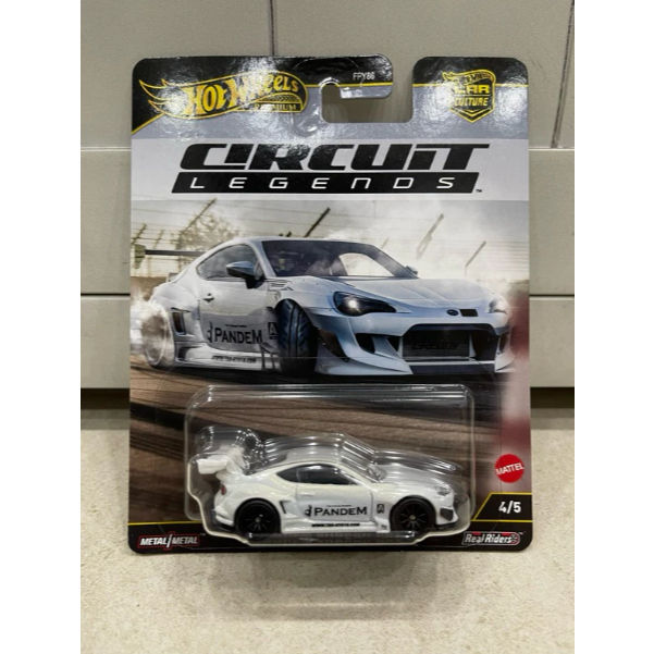 [CÓ SẴN] Xe Mô Hình Premium Hot Wheels 1:64 - CIRCUIT LEGENDS - Pandem Subaru BRZ
