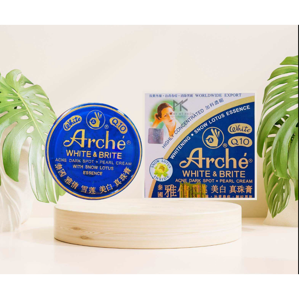 kem trắng da Arche white & brite - arche xanh 24g