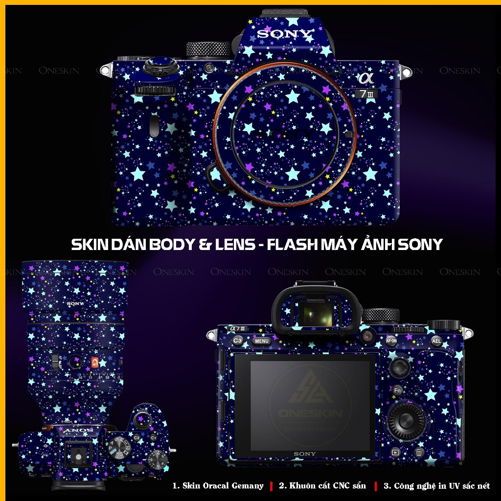 Dán Skin Sony A6000/6100/6200/6300/6400/6500/6600/6700/A75/ZV1/ZVE10/ZV1M2/Nex3/Nex7/A73/A74/A9/A1