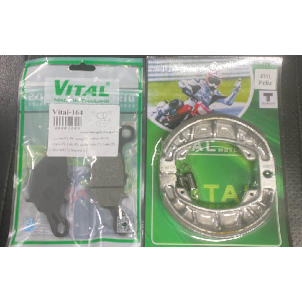 Bố thắng má phanh xe điện Vinfast Vero X -Feliz 2 /Evo  /Impes/Evo 200 /Evo Lite Feliz S-2025 chính 