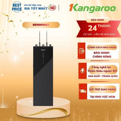 KG10S16N3  Máy Lọc Nước Kangaroo KG10S16N3 - 10 Lõi Lọc Cao Cấp, Công Nghệ RO Vortex