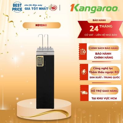 KG12A6 Máy Lọc Nước 12 Lõi Lọc Kangaroo – RO Nóng Lạnh Hydrogen, Tạo Nước Kiềm & Hydrogen KG12A6