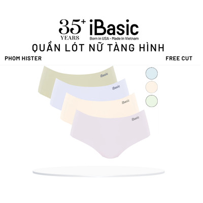 [MUA 6 TẶNG 4] Combo quần lót nữ su không đường may iBasic lưng cao không lộ viền free cut phom hipster V029