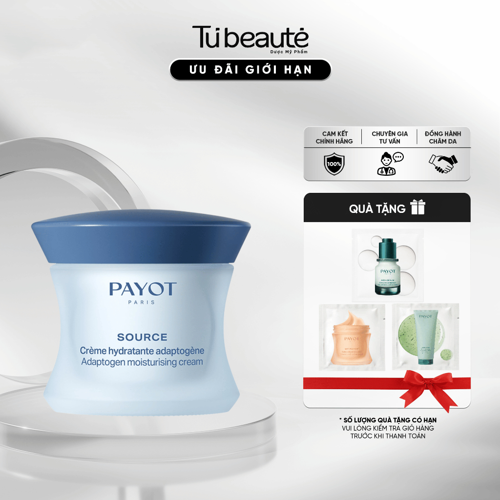 [HÀNG CÔNG TY] Kem Dưỡng Cấp Ẩm Payot Source Adaptogen Moisturising Cream