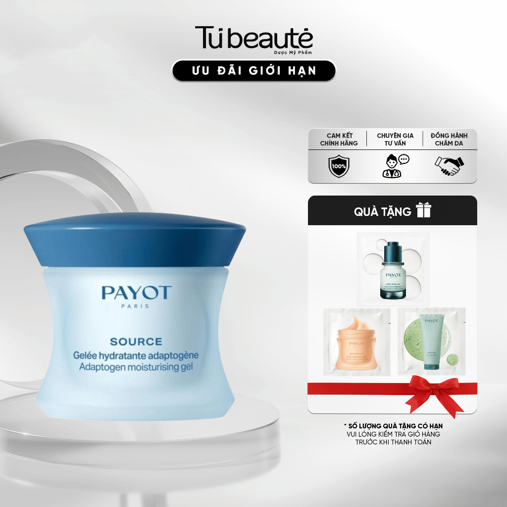 [HÀNG CÔNG TY] Gel Dưỡng Ẩm Payot Source Adaptogen Moisturising Gel 50ml
