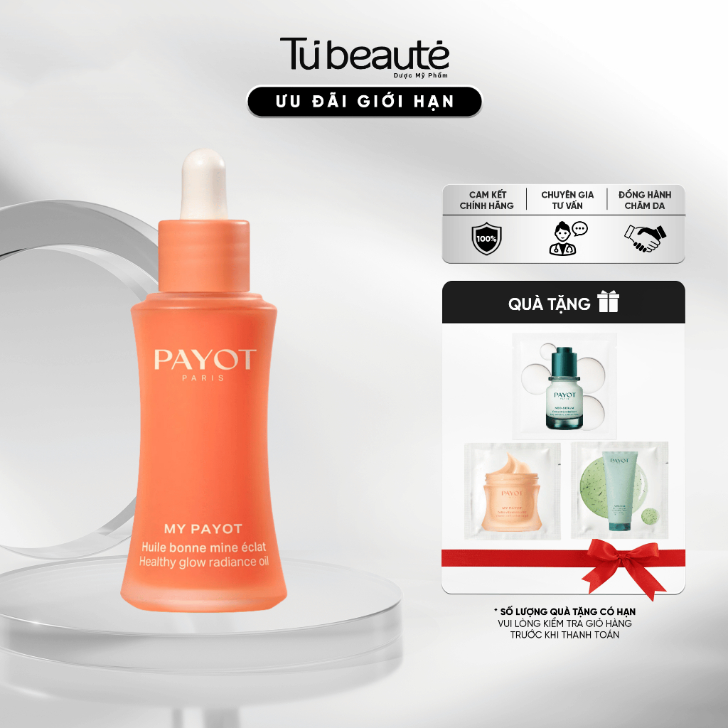 [HÀNG CÔNG TY] Dầu Dưỡng Da Payot My Payot Healthy Glow Radiance Oil 30ml